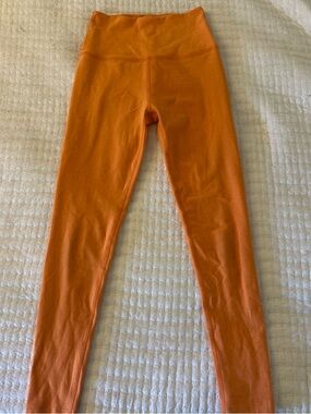 Beyond Yoga Women’s Orange High-Waist Leggings